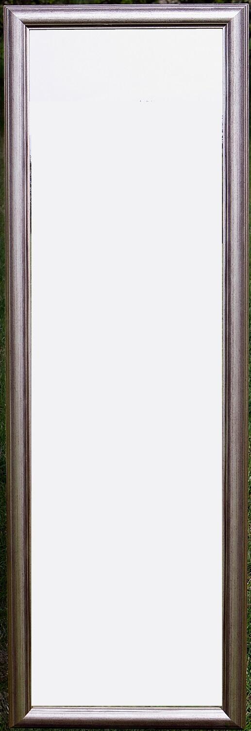 Zrcadlo 40 x 140 cm fazeta rám kovový odstín CHARLIE